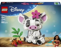 LEGO ǀ Disney Vaiana Pua Bouwbaar Dieren Speelgoed voor Kinderen en Decoratie 43292 Image