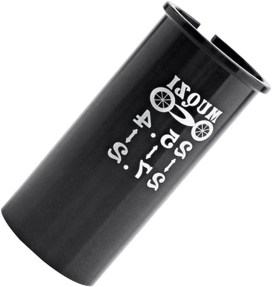 Zadelpen Adapter - Fiets Onderdeel - Fiets Reparatie - Precisie CNC - 25.4 naar 27.2 mm - Wit