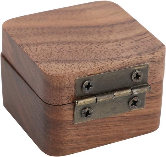 Houten Plectrum Houder - Opbergdoos voor Gitaar Plectrums — afbeelding 4