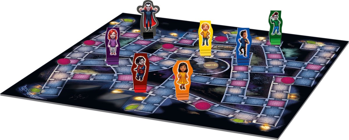 Tactic Vampire Hunt - Bordspel - Familiespel - Ontsnap uit het Kasteel van de Vampier - Strategisch Avonturenspel - Vermijd de Vampier(s) en Vind de Uitgang - Spannend Spel voor Kinderen en Families - 2 tot 6 Spelers - Vanaf 5 Jaar — afbeelding 2