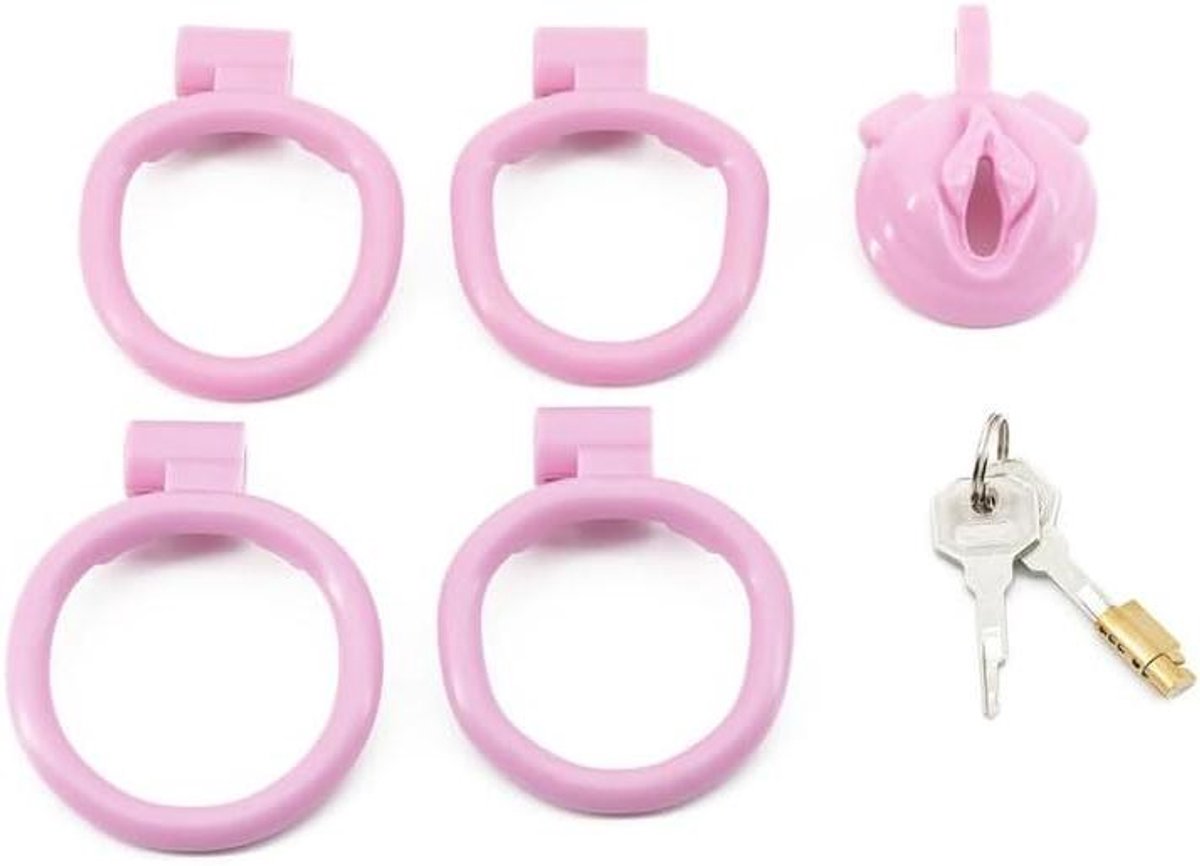 Sport Beschermende Kooi - Fitness Accessoire - Actieve Levensstijl - Comfortabel Ontwerp - Set van 4 - Roze