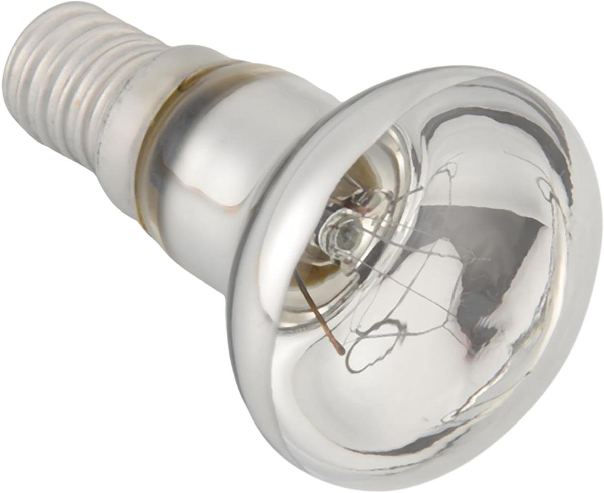 Lava Lamp Gloeilamp - Reserve Lamp - Decoratieve Verlichting - Gelijkmatige Warmteafvoer - E14 Fitting - Helder
