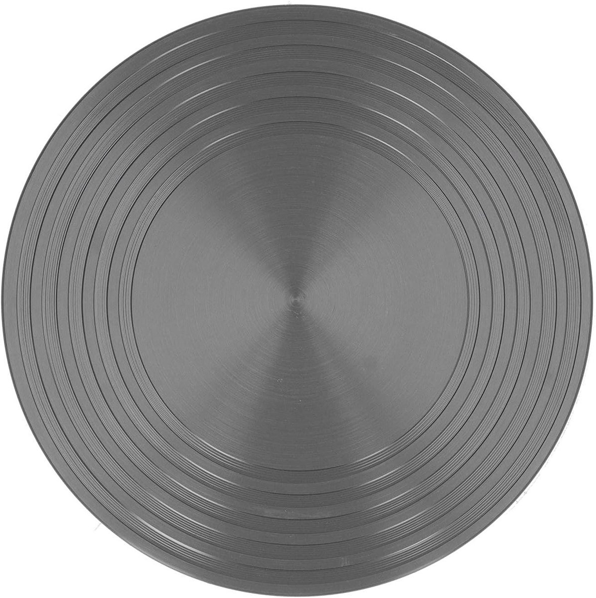Warmteverspreider Plaat - Ontdooibak Inductie - Voedsel Snel Ontdooien - Morsbescherming - 28 cm - Grijs