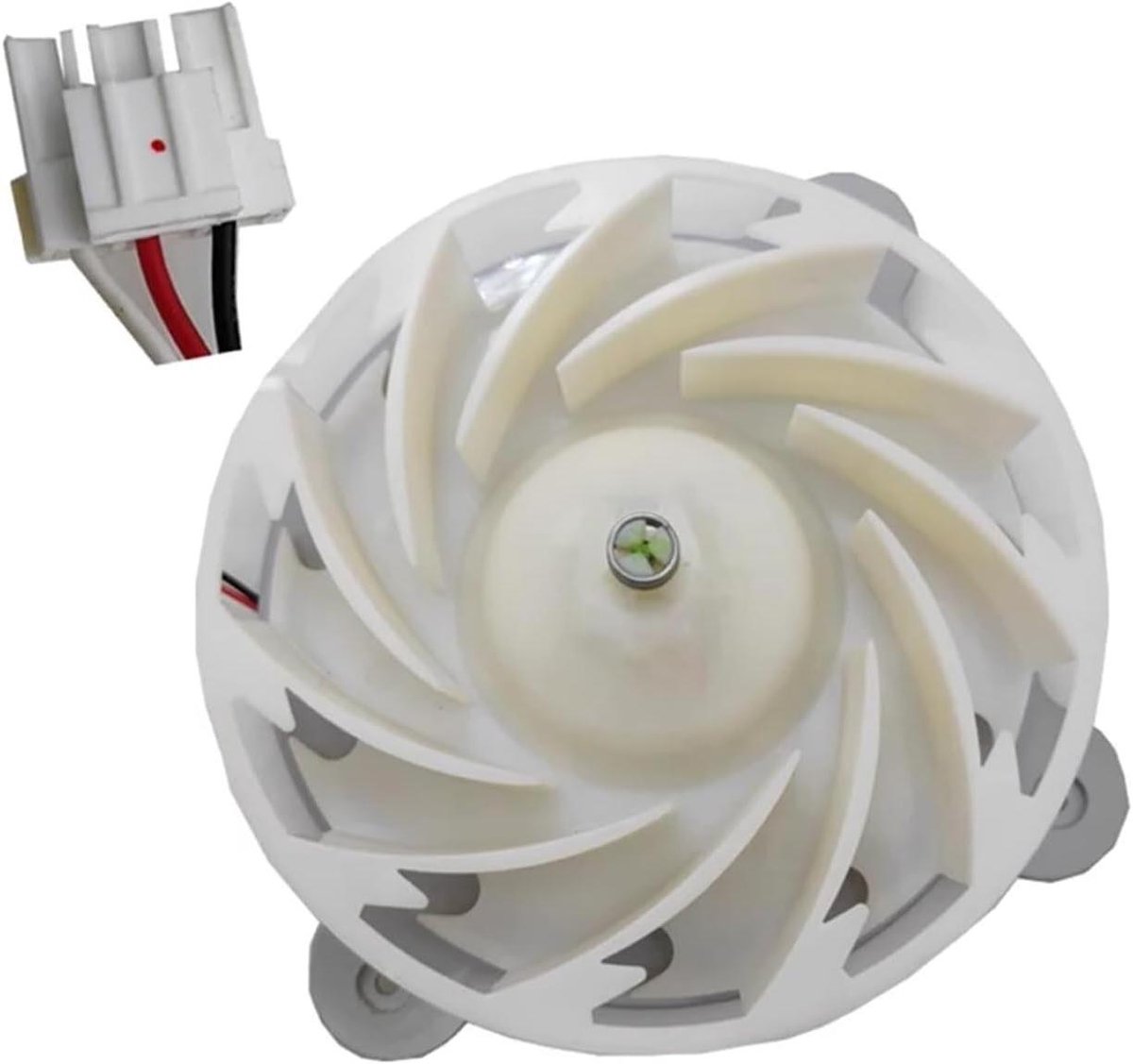 Koelkast Ventilator - Reserveonderdeel - Koeling Verbeteren - Duurzaam Ontwerp - 1x1x1 cm - Zwart