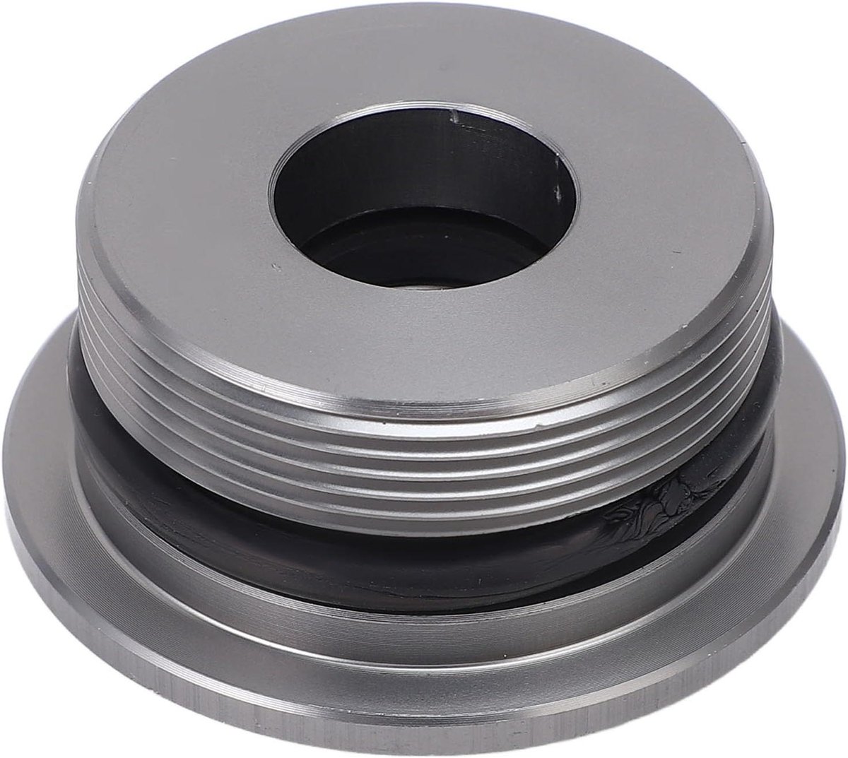 Eindkap met Afdichting - Trimcilinder Kap - Buitenboordmotor Onderhoud - Premium Aluminiumlegering - 90 tot 250 PK - Zilverkleurig