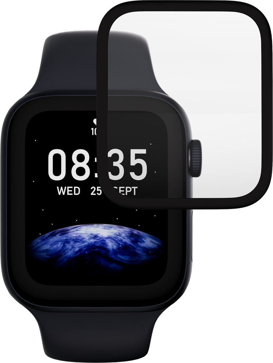 Cazy screenprotector geschikt voor Apple Watch 40mm - 2 stuks - Gehard Glas