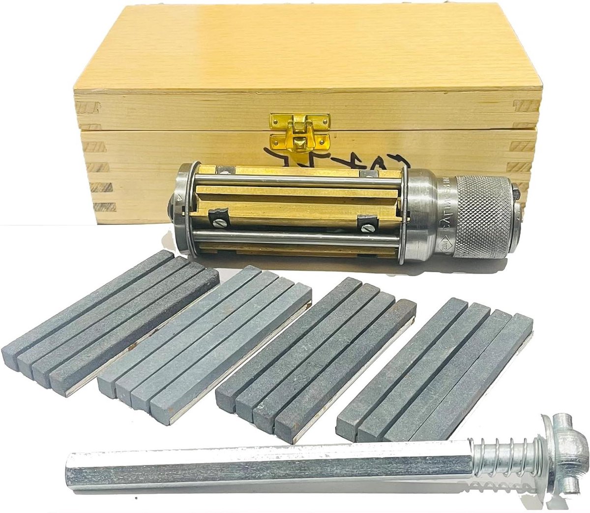 Cilinder Honing Kit - Motor Honing Machine - Motor Onderhoud - Verstelbaar Bereik - 50-75mm - Zilver