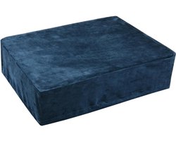 Turntable Dust Cover for Audio Technica AT LP120XUSB, made of soft nylon fabric to prevent dust, light and scratches while maintaining portability (Blue)