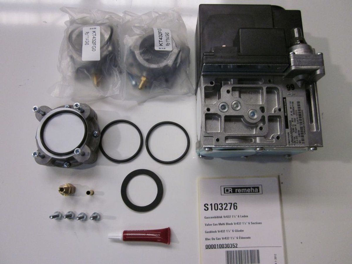 Remeha Gasblok VR432 1 1/4 6 Elementen, S103276
