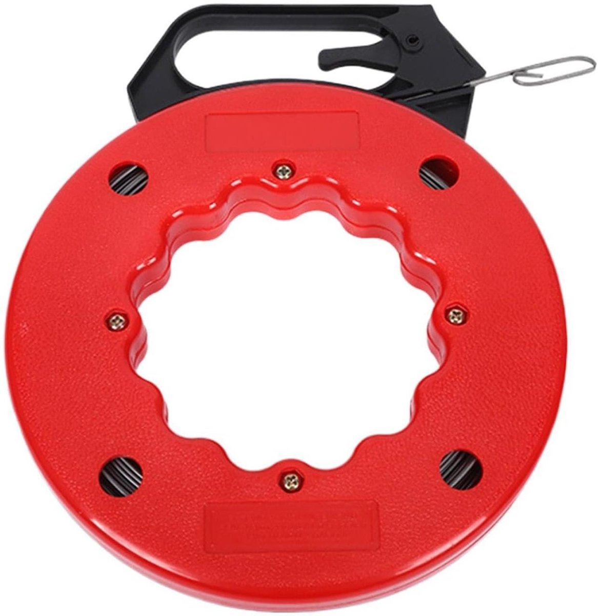Kabeltrekker - Elektrische trekvis - Leidingen trekken - Flexibel staal - 800 gram - Grijs