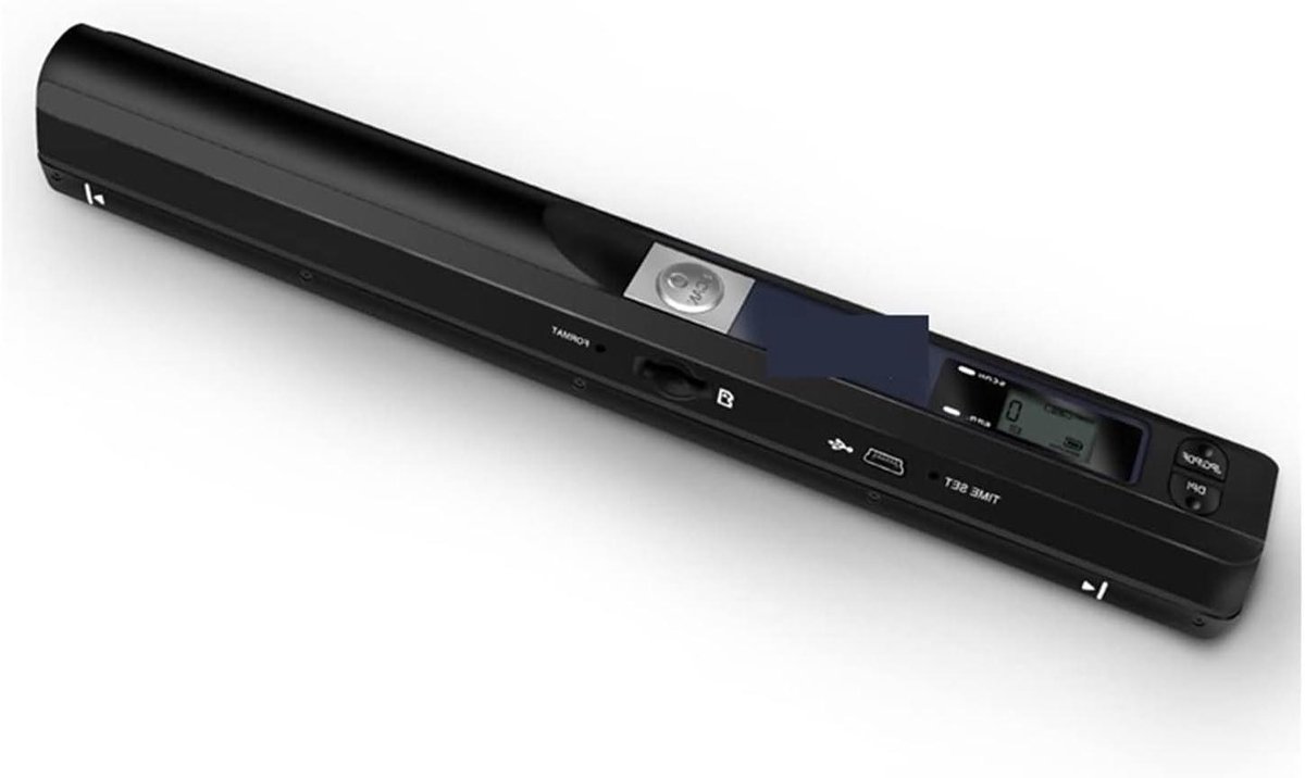 Document Scanner - Handheld Scanner - Zakelijk Scannen - Hoge Resolutie - A4 formaat - Zilver Zwart