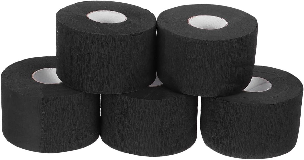 Nekpapier Rollen - Kapperspapier Wegwerp - Bescherming Haarstyling - Zacht Absorberend - 5 Rollen - Wit