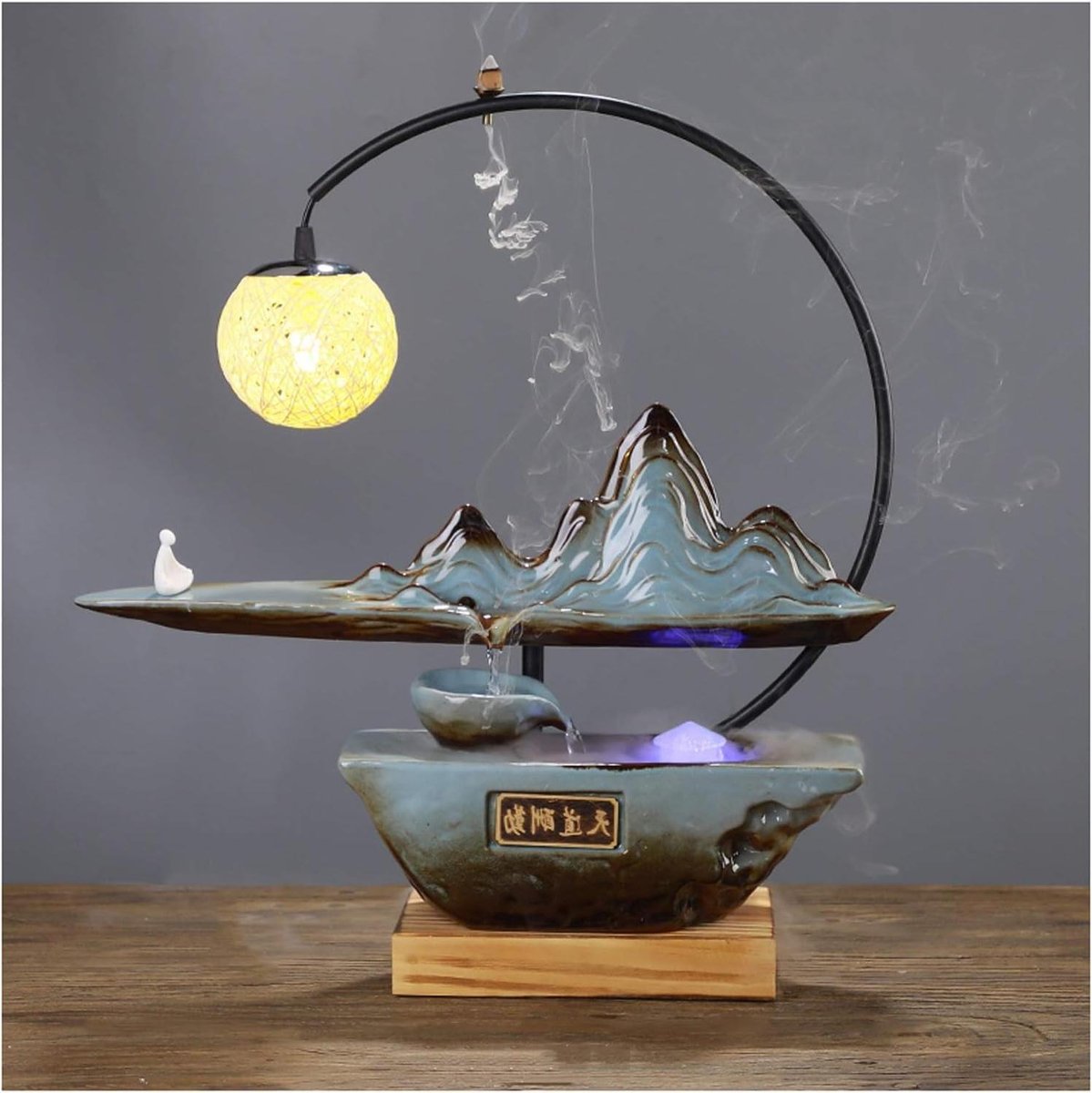Tafelfontein - Waterdecoratie Binnen - Lucht Bevochtigen - Circulerend Water - 1 Gram - C