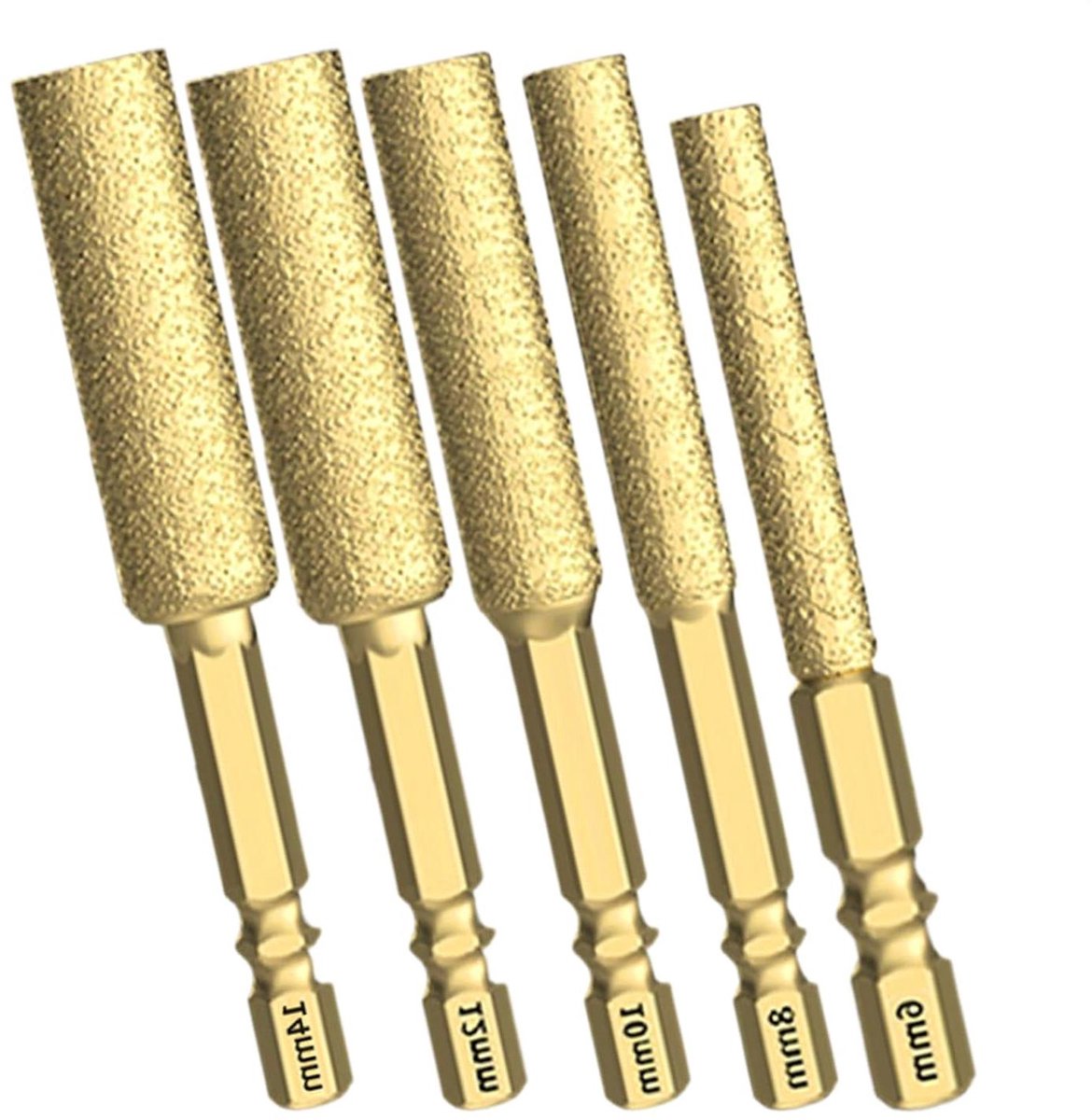 Boorbits voor Tegels - Marmer Boorgereedschap - Precisie Boren - Geïntegreerde Koeling - 6-12 mm - Grijs