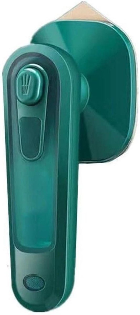 Draagbaar Strijkijzer - Mini Strijkijzer - Kreukels Verwijderen - Titanium Plaat - 400 Gram - Groen