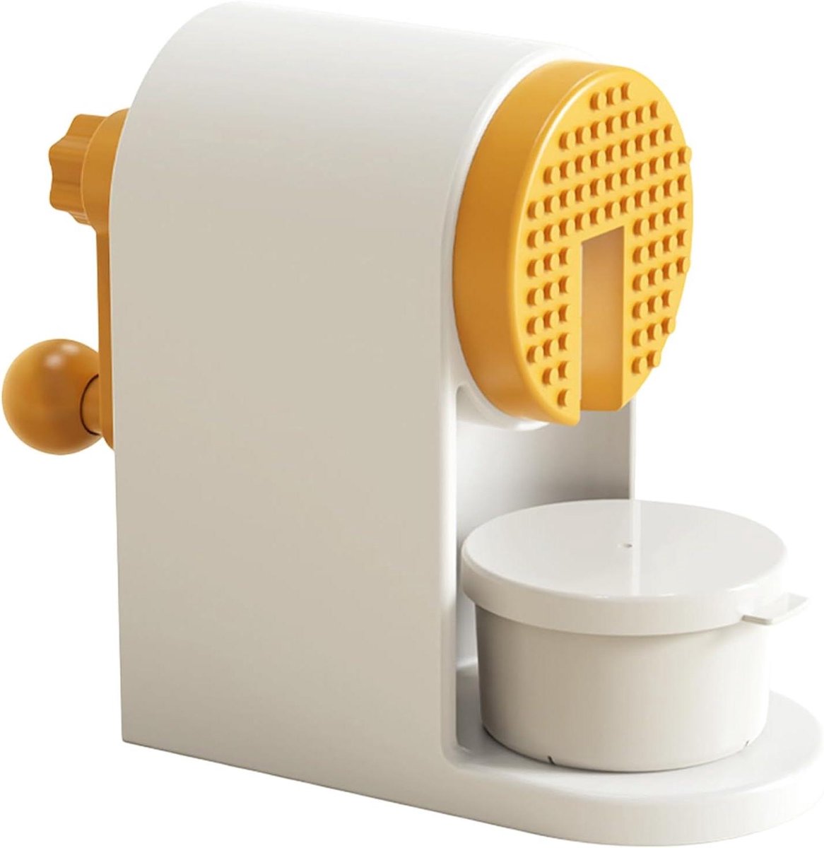 Handmatige Scheermachine - Sneeuw Cone Maker - Desserts Maken - Roestvrij Staal Snijder - 27.5 cm - Wit