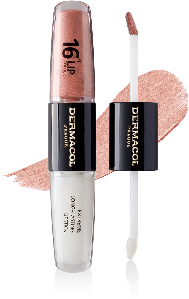 Dermacol 16-Uur Liptint - Hoogwaardige Lipgloss - Kusvast - Rood - Langdurig en Hydraterend