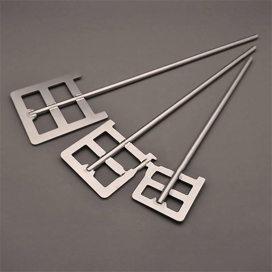 Dispersiemachine Roerstaafjes, Lab Overhead Roerstaaf 304 RVS Plaatframe Peddel met As Meerdere Maten(110x8x500mm) — afbeelding 5