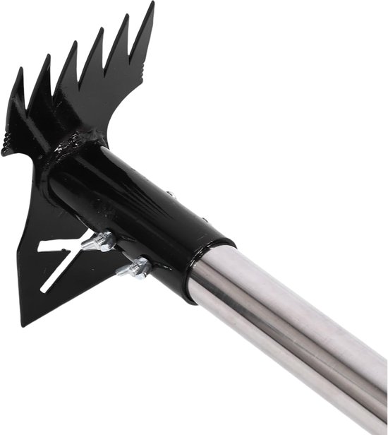 Onkruidtrekker Lange Steel - Staande Weder - Tuinonderhoud Verrichten - Afneembaar 2-in-1 Gereedschap - Verstelbaar 150 cm - Metaal — afbeelding 2