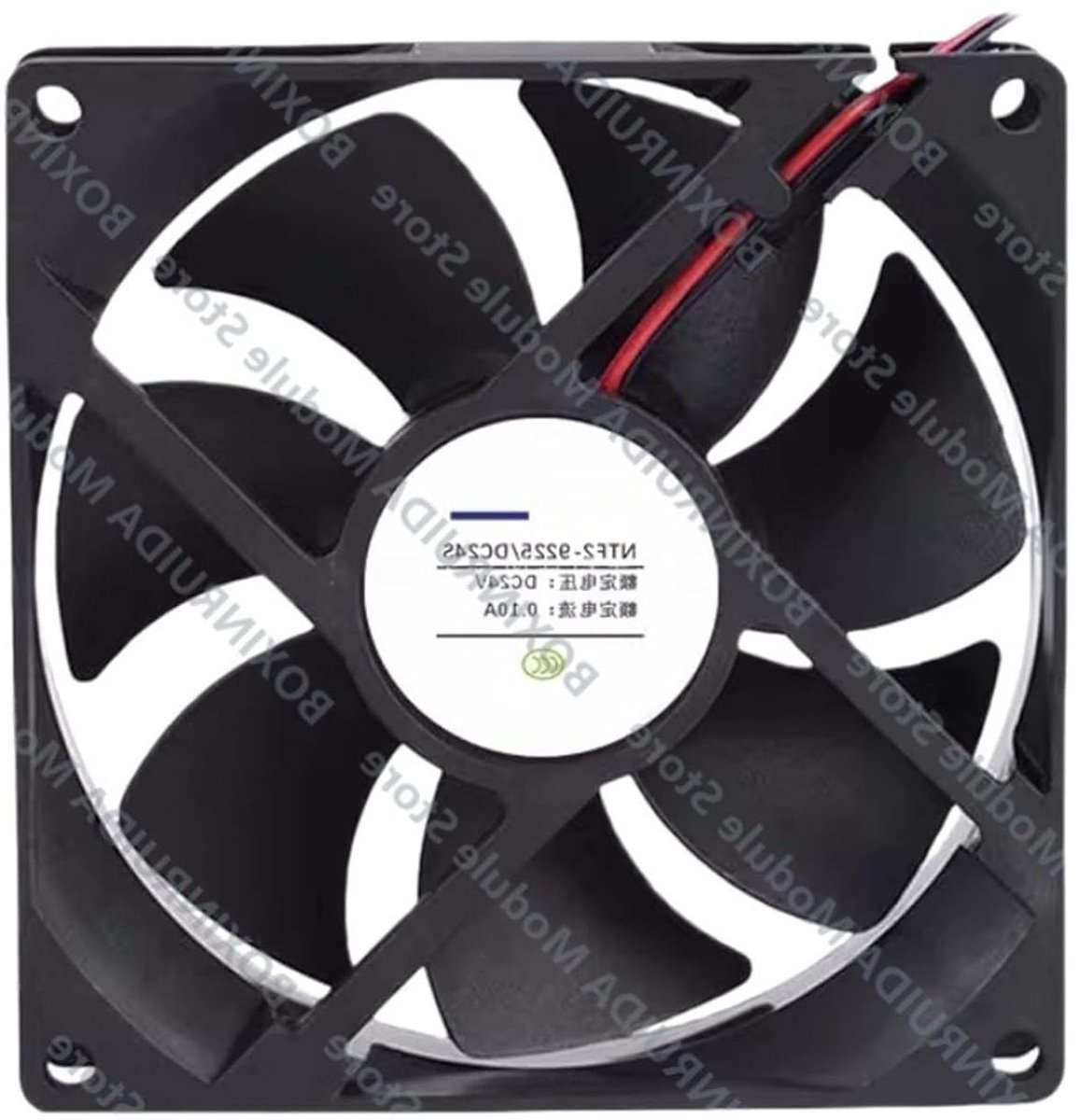 Axiale Ventilator - Koeling Component - Serverkast Koelen - 24 Volt Aandrijving - 60 x 15 mm - Zwart