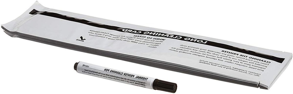 Printer Reinigingsset - Reinigingskaarten Printer - Printer Onderhoud - Draagbare Set - 10 Stuks - Zwart