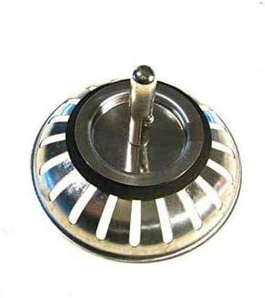 Gootstop - Verstelbare stop - Water Behouden - Universele Pasvorm - 7.6 cm - Wit Goud