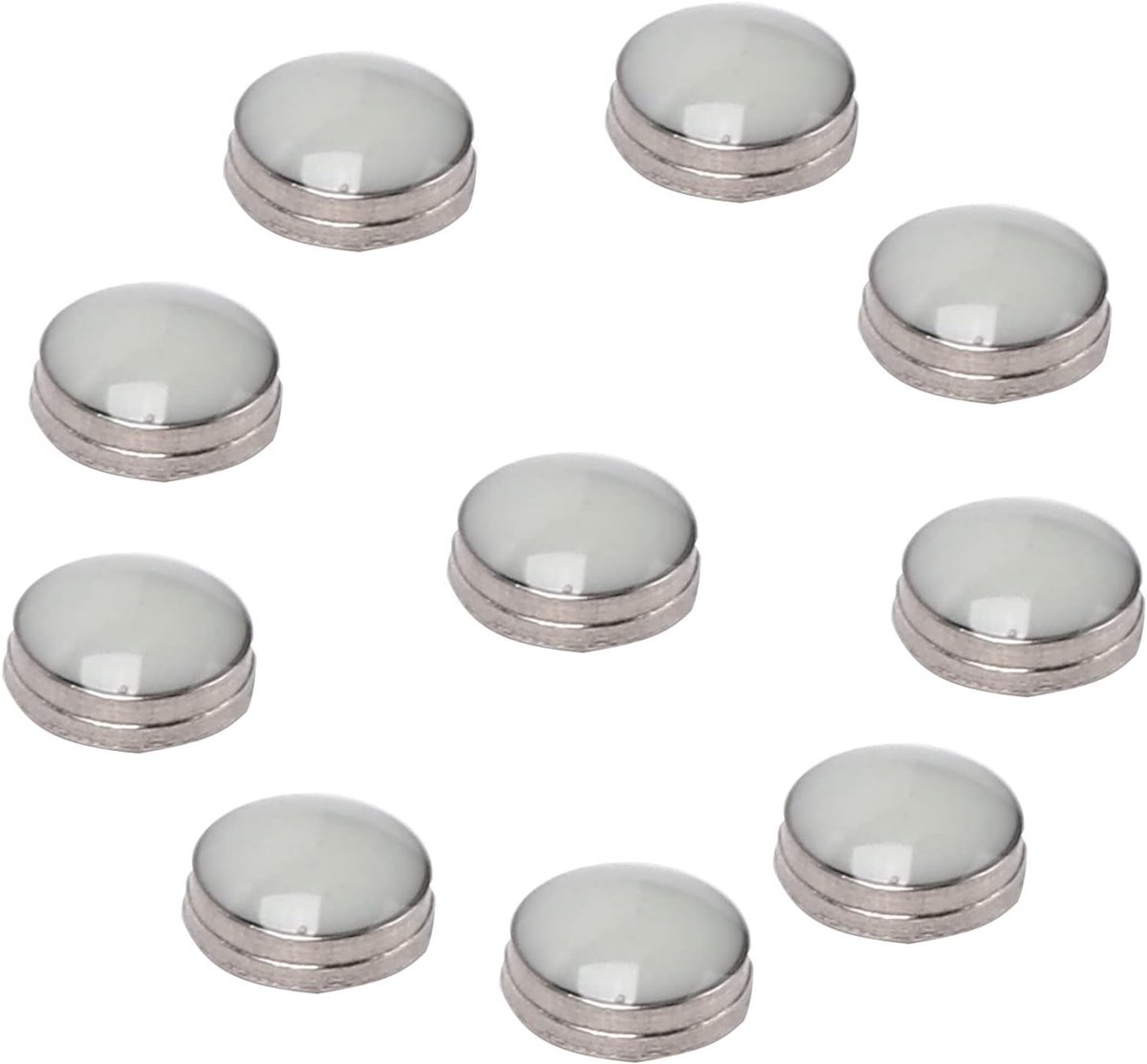 Luminous Bezel Dot voor Horloges - 10 Stuks Glow in the Dark Accessoire voor Horloges, Groene Dial Markeringen en Onderdeel voor Horlogeherstel