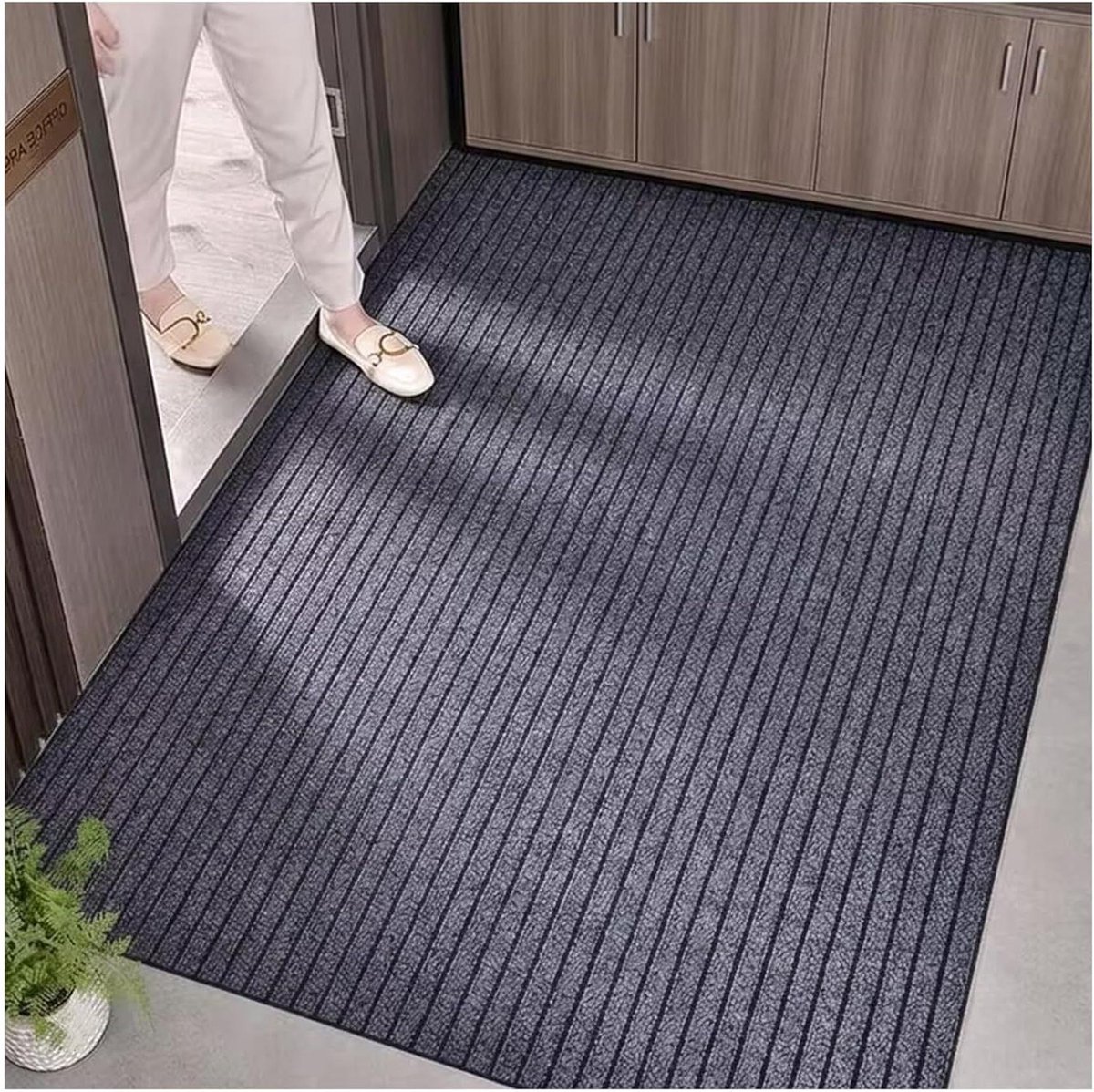 Binnendeurmat Antislip - Vloermat Vuilvanger - Huis Schoonhouden - Stofabsorberend Ontwerp