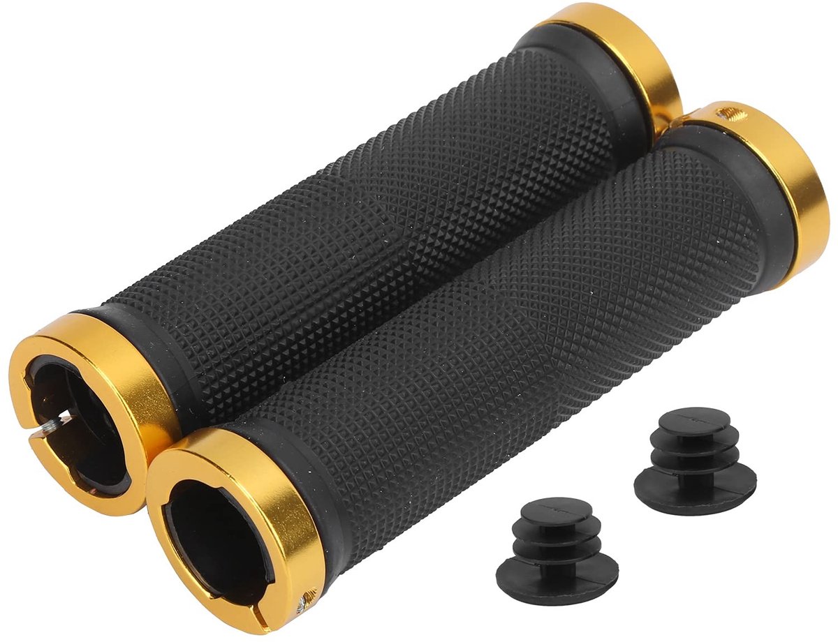Dailygoods - Dailygoody - Fietsstuurgrepen - Antislip Handvatten - Ergonomisch Ontwerp - Rubber - Voor MTB en BMX - Geschikt voor Vouwfiets en Fixed Gear