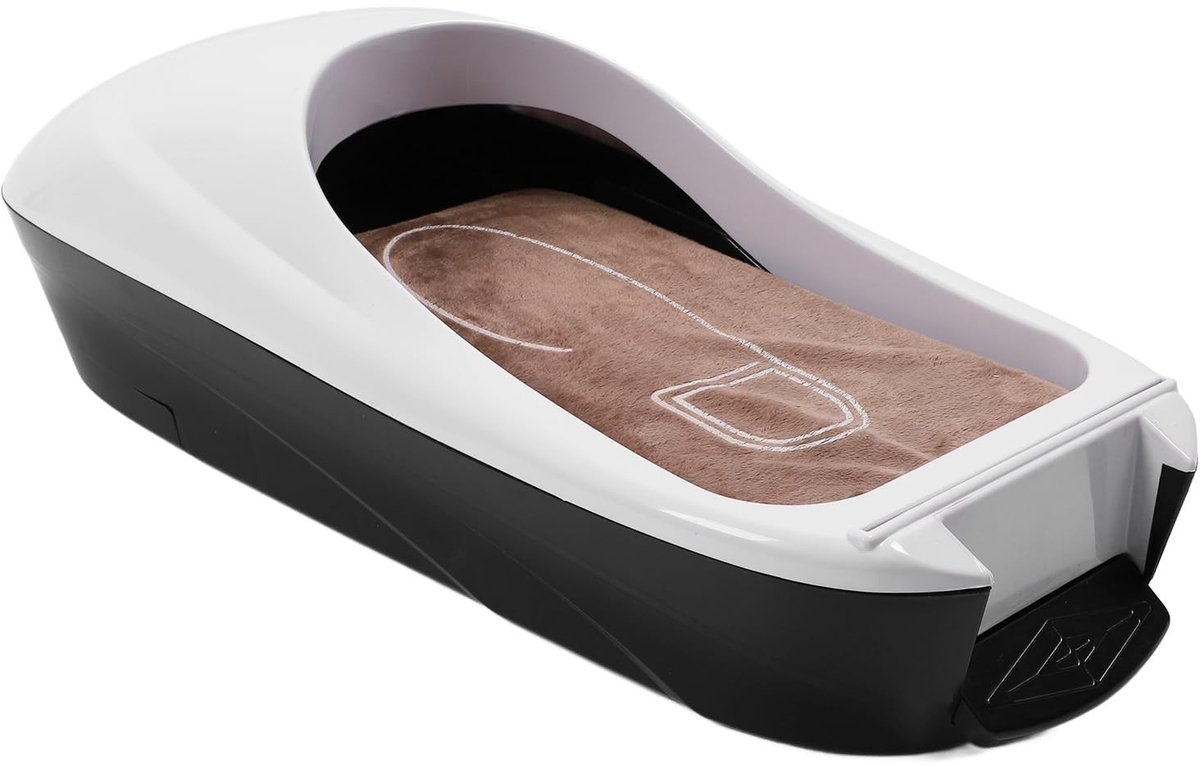 Dailygoody - Solidchoice - Dailygoody - Automatische Schoenovertrekdispenser - Draagbare Overschoendispenser - Handige oplossing voor gasten - Compact formaat - Overschoenbesche..