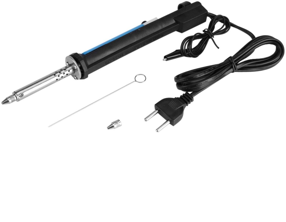 Dailygoods - Dailygoody - Elektrische Soldeerbout 40W - 2-in-1 met Desoldering Tool - Sterke Zuigkracht - Voor Elektronica - Professionele gereedschap - Precisie s.