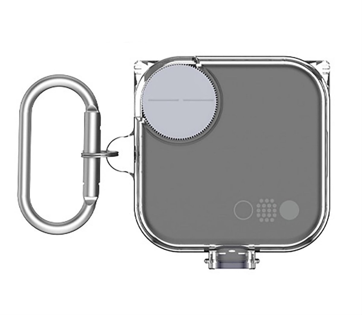 Dailygoods - Transparante TPU Beschermhoes voor Nothing Buds 2