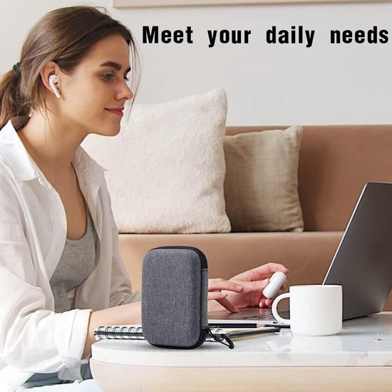 Dailygoody - Beschermhoes extern harde schijf 2,5 inch - Schokbestendig en waterdicht - Robuuste bescherming - Draagbaar en veilig - Perfect voor SSD ... van Merkloos — afbeelding 5