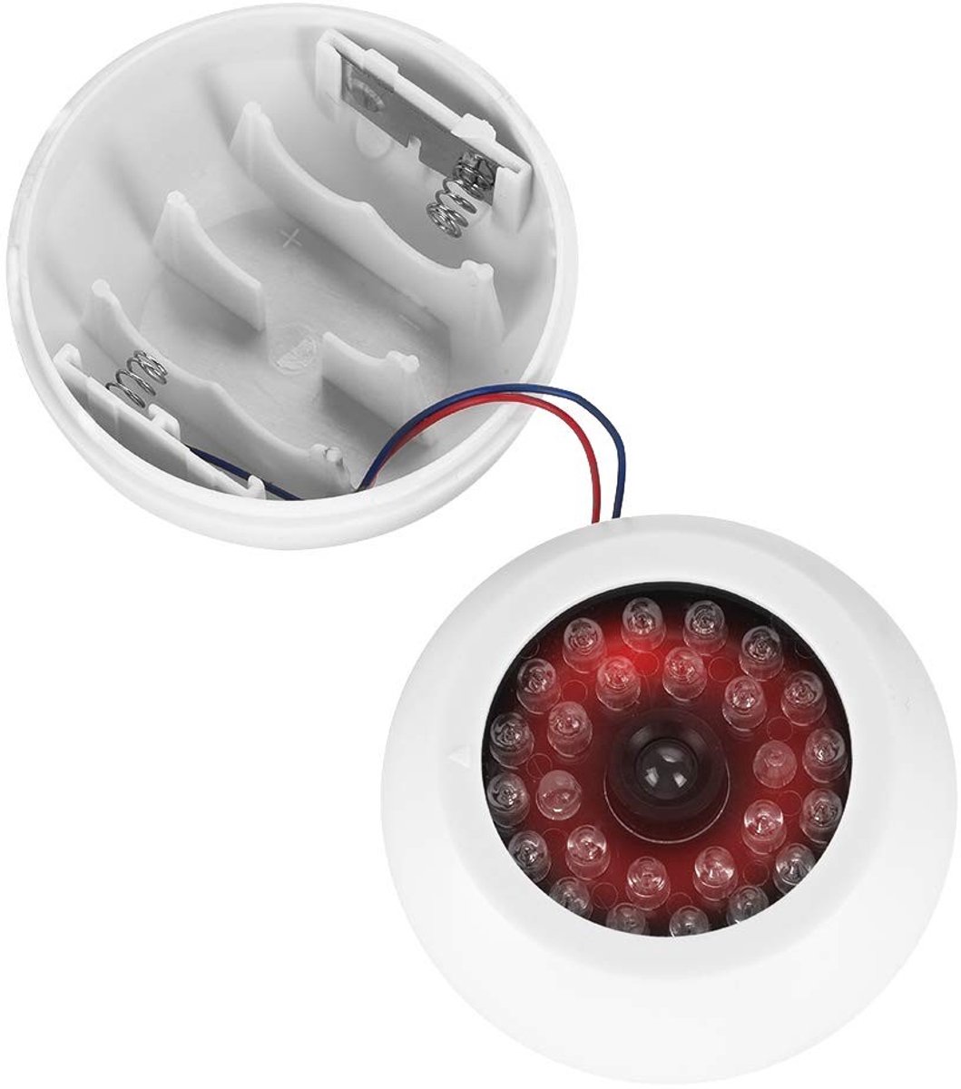 Dailygoody - Dome Simulatie Camera - Draadloze Beveiligingscamera - IR LED's voor Nachtzicht - Binnen en Buiten - Beveiliging - Veiligheid Camera - Ge.