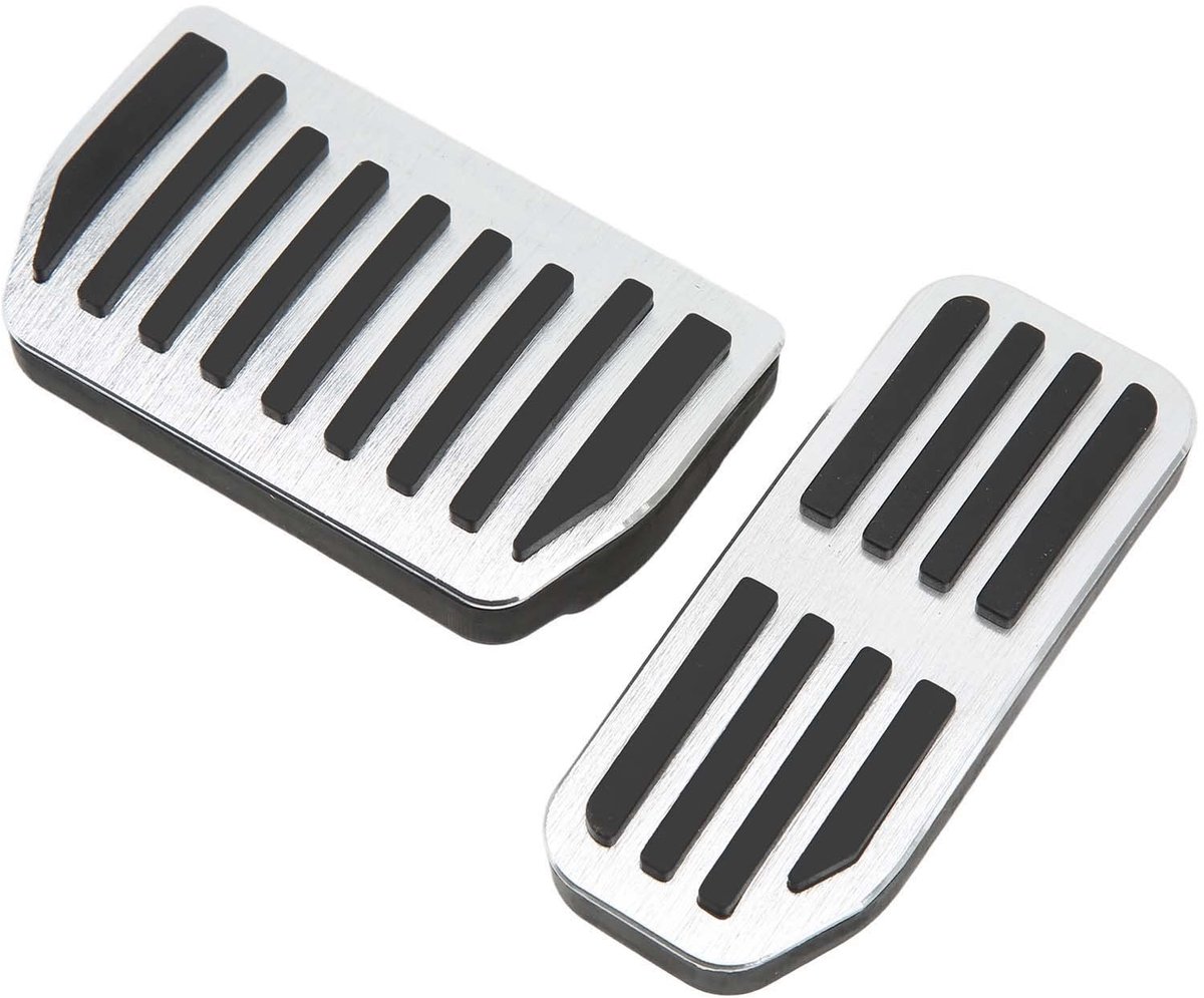 Dailygoods - Dailygoody - Pedal Set - Antislip - Aluminium - Voor Jaguar F PACE E PACE I PACE XE XF - Geen boren nodig - Verbeterde grip - Sportief design