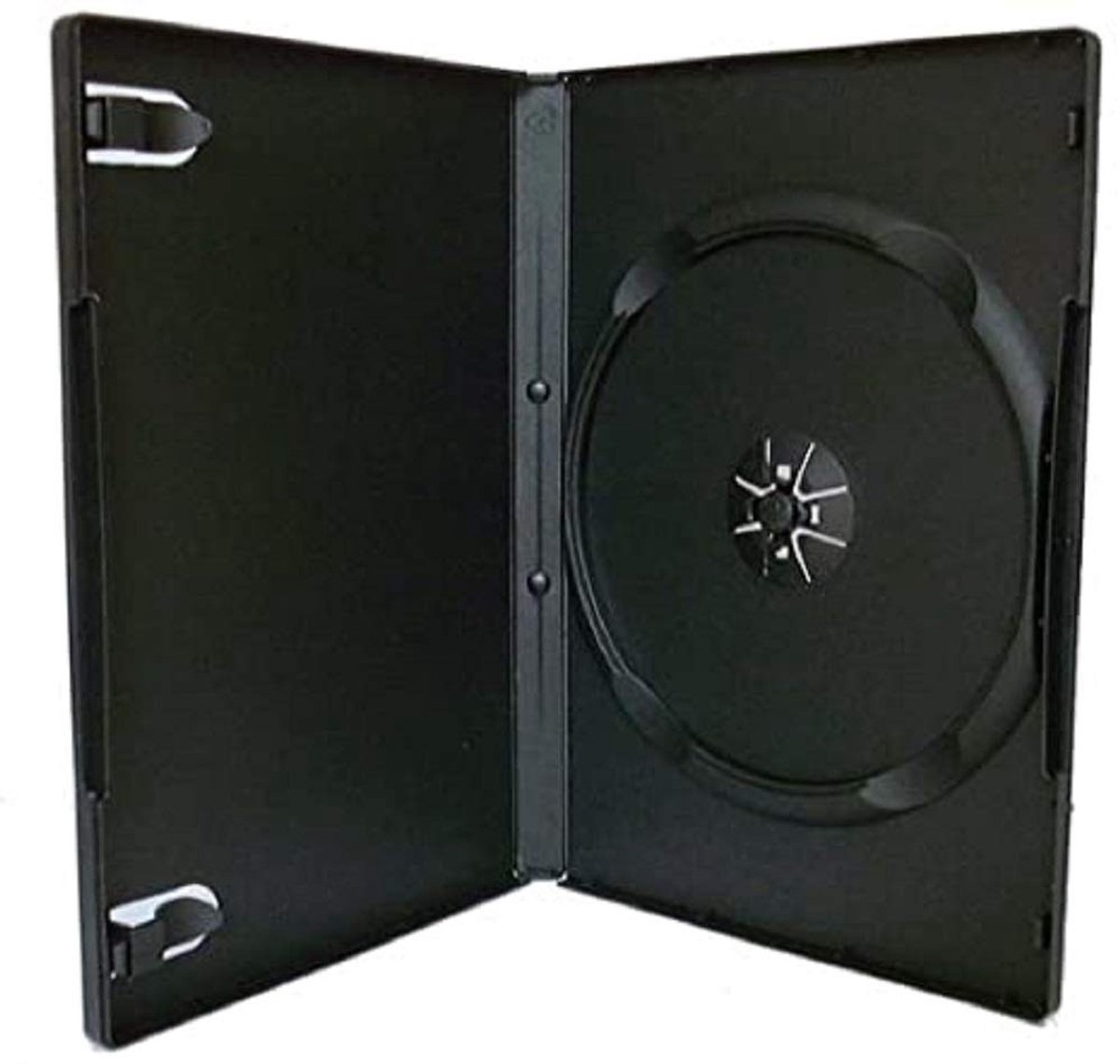 Dailygoods - Dailygoody - Single DVD Case Zwart - 14mm Rug - Verpakking van 50 Stuks