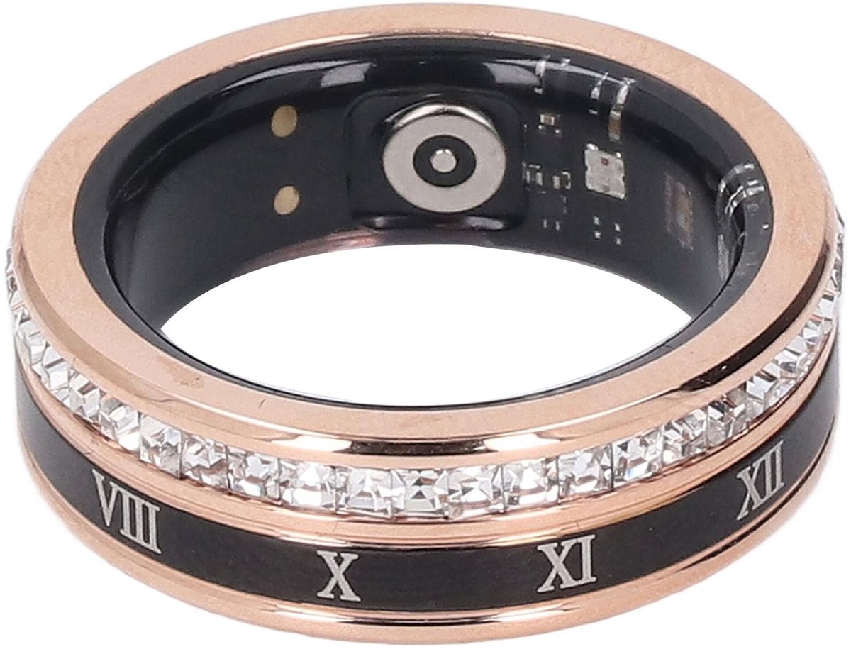 Dailygoods - Dailygoody - Smart Ring Fitness Tracker - Waterdicht - Stappenteller - Modern Design - Voor Android en iOS - Gezondheidsmonitor - Voor Actieve Mannen