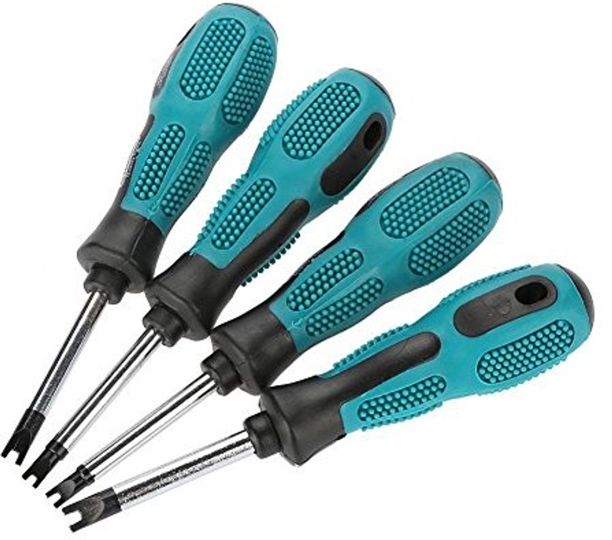 Dailygoods - Dailygoody - U Schroevendraaierset - 4-delige CRV Magnetisch - Voor Elektronische Reparaties - Handgereedschap - Precisie - Voor Technisch Gebruik - D