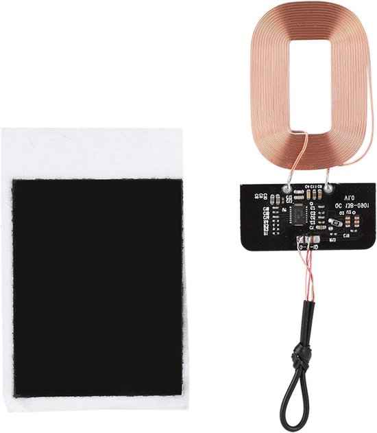 Draadloze Oplader Ontvanger voor DIY Projecten - Qi Standaard Oplaadspoel, 5V 1A, Circuitbord voor Smartphone Accessoires — afbeelding 4