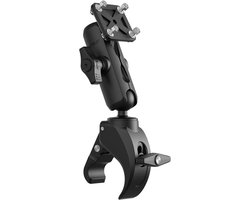 TUSITA Motorcycle ATV/UTV Mount Compatible with Garmin Montana, Zumo XT - Claw Clamp Base, Medium Arm
