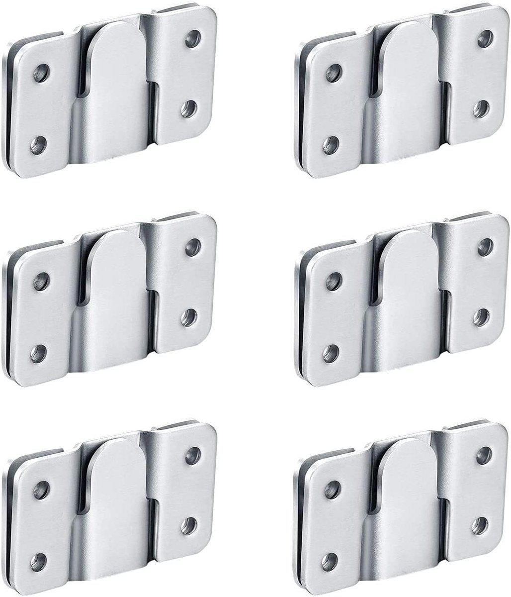 Flush Mount Bracket Interlocking Photo Frame Hook 56 x 36mm Heavy Duty Photo Hangers, Furn