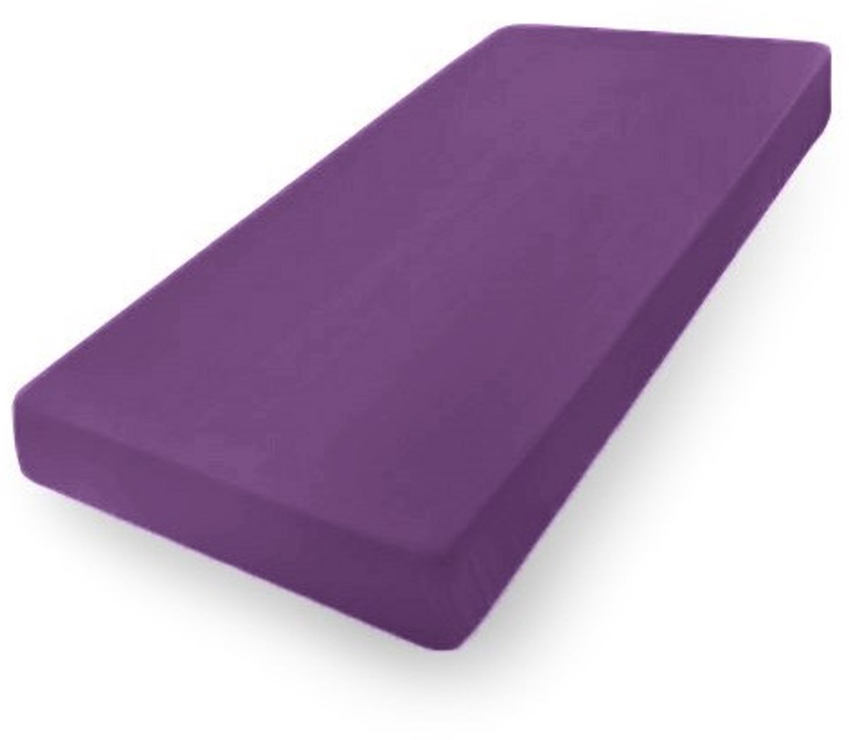 Matex Jersey PREMIUM - Laken met Elastiek - 130x190/140x200 cm - Fiolet