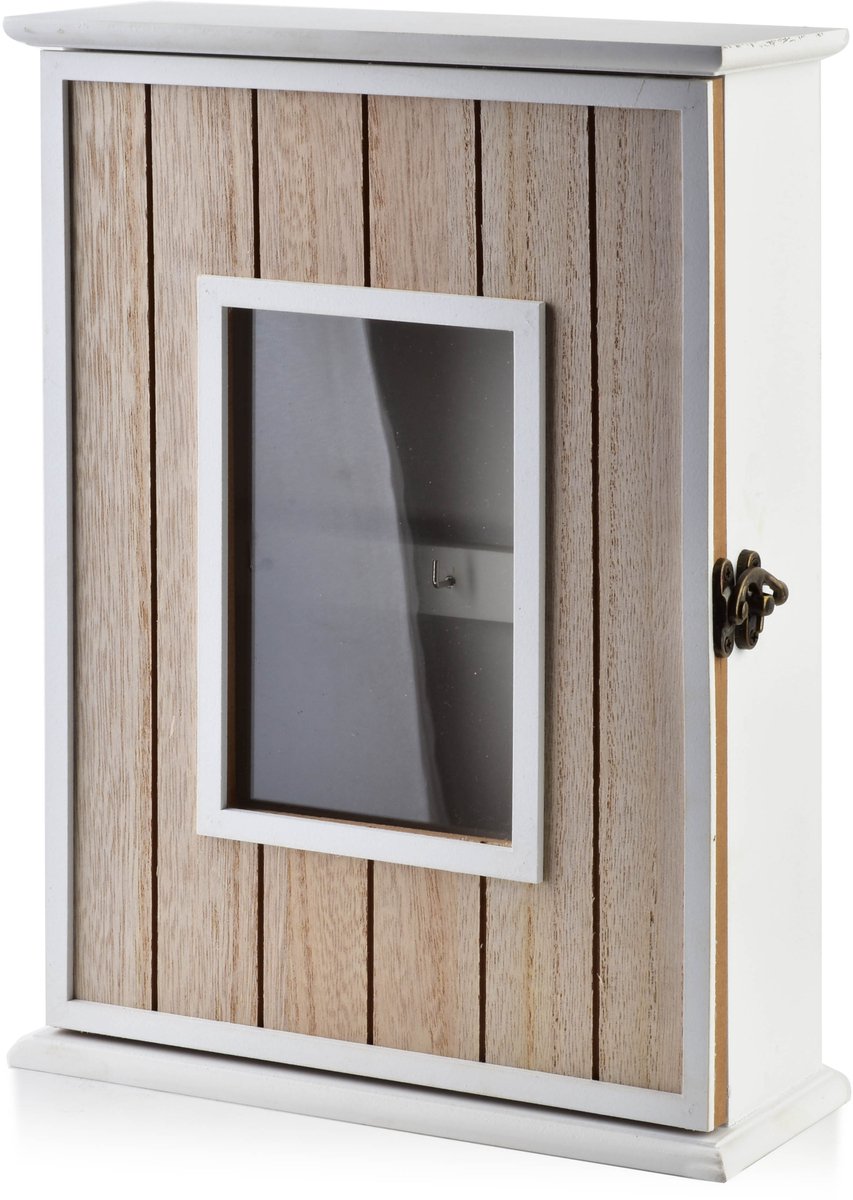 Mondex STACY - Sleutelkast - 22x8x29,5 cm - Hout - Esthetisch & Praktisch