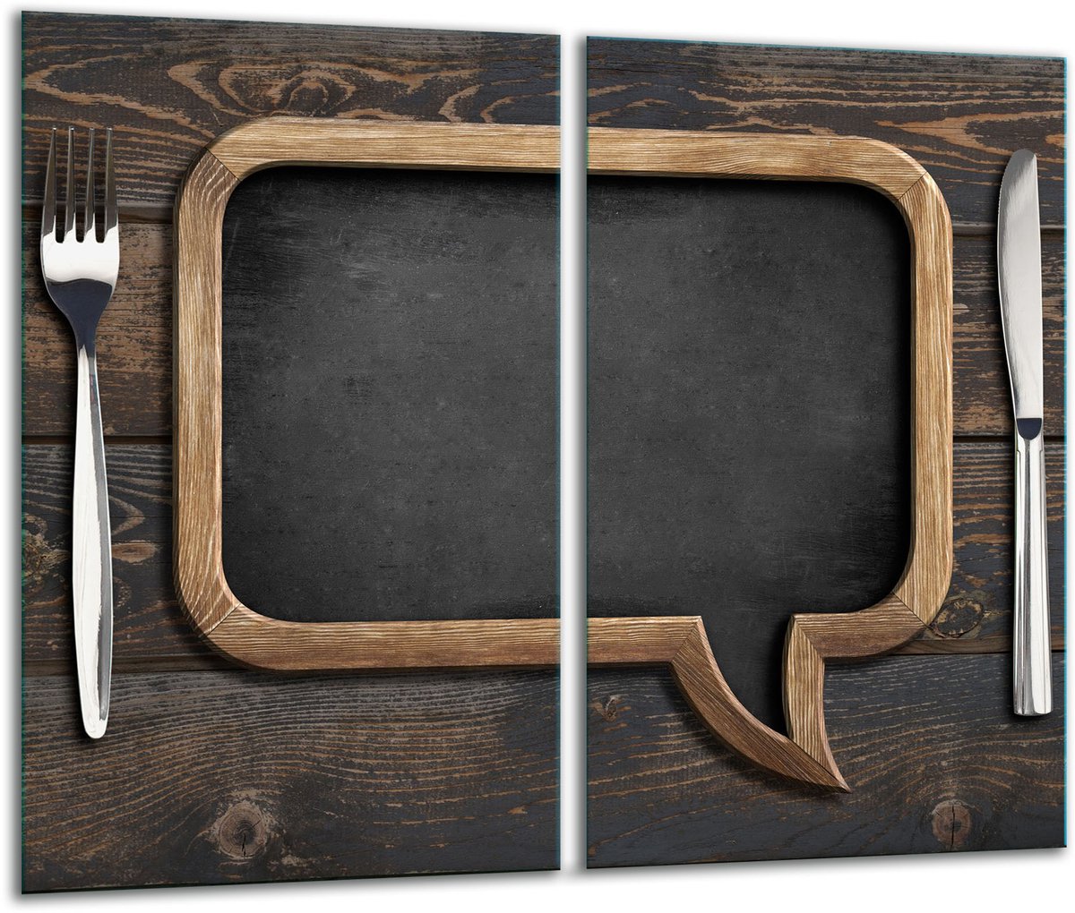 TMK ArtDeko - Snijplank - Glas - 30x52cm - Antislip
