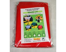 Wigo-Garden - Zimowy Kaptur Ochronny - 155x150cm - 5 stuks - Czerwony