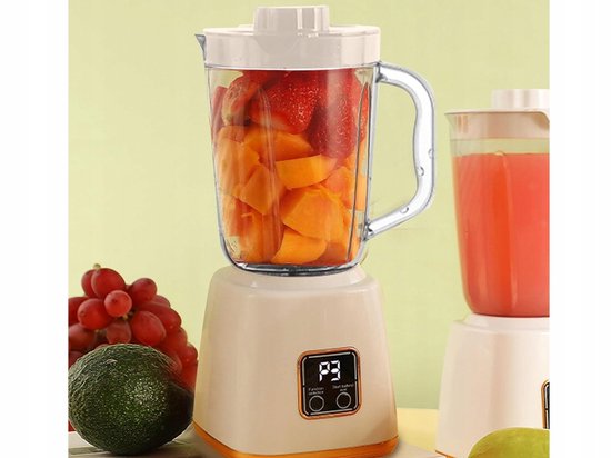 Pingyang Rongrong Handicraft Factory HP-158 - Blender - 600ml - USB Oplaadbaar - Roze Design van Pingyang Rongrong Handicraft — afbeelding 4