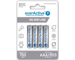 EverActive Precharged Herlaadbare NiMH batterijen AAA