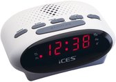 Ices ICR-210 - Wekkerradio - Wit