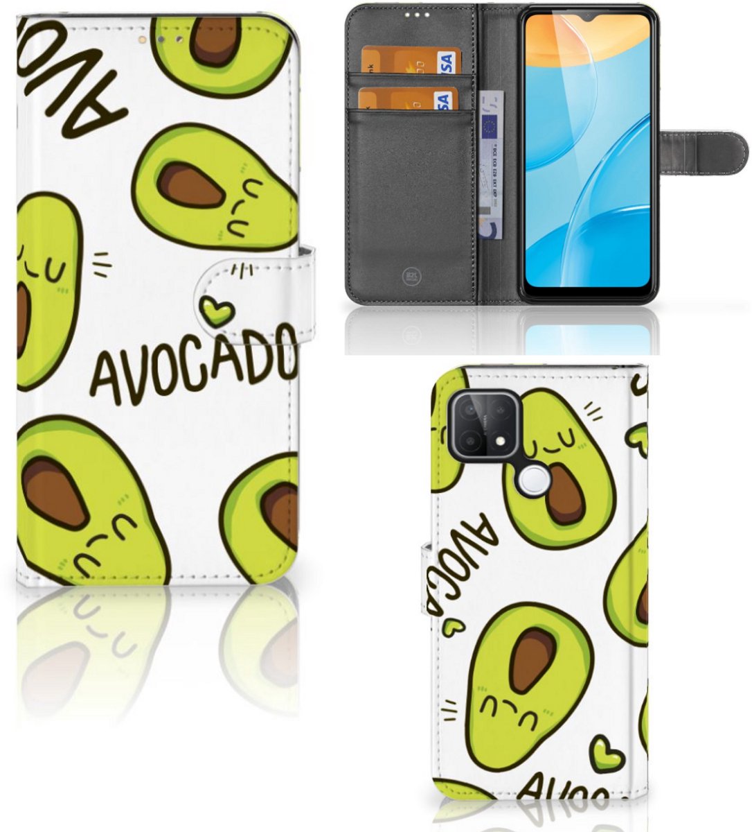 OPPO A15 Leuk Hoesje Avocado Singing
