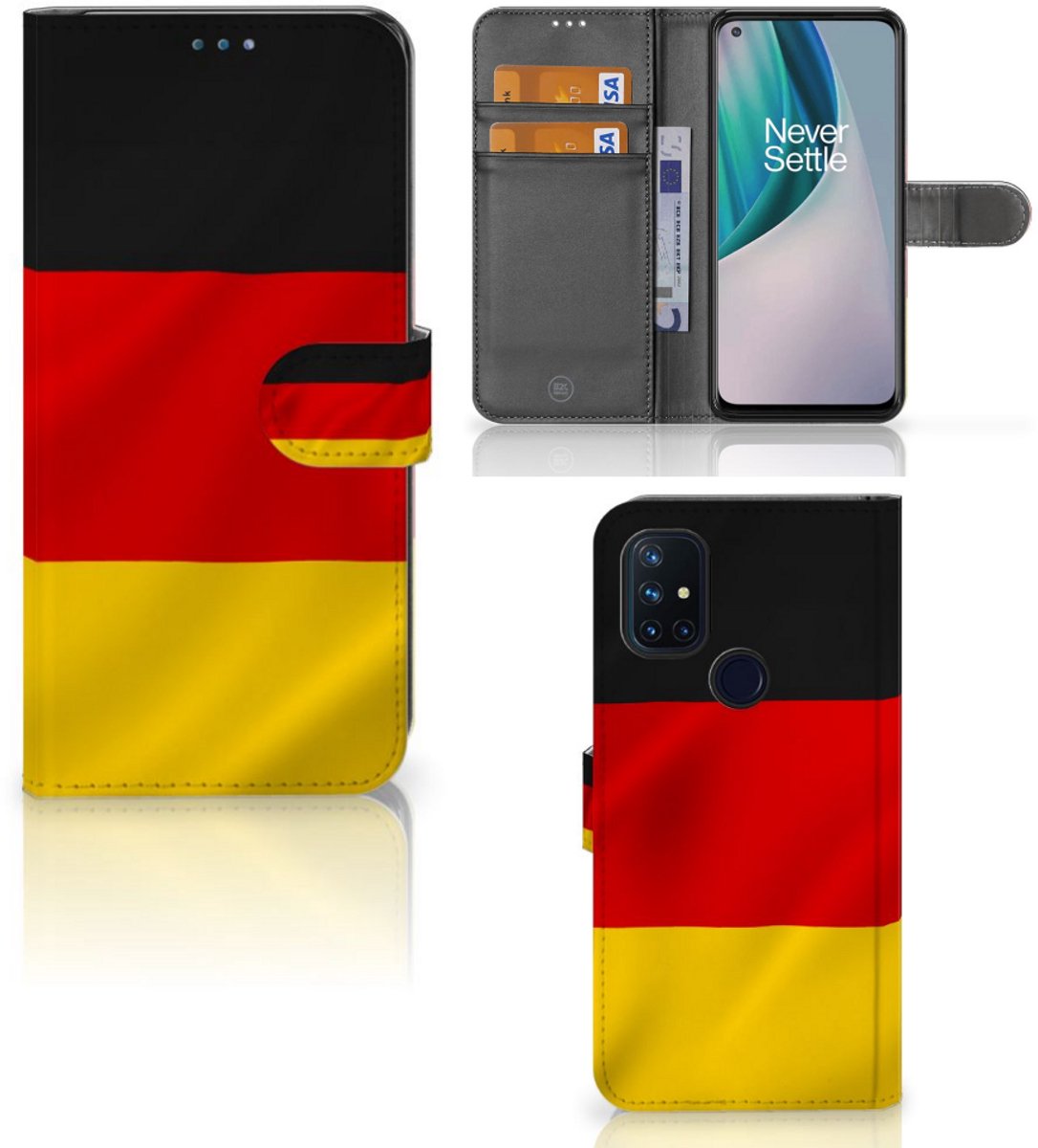 OnePlus Nord N10 Bookstyle Case Duitsland